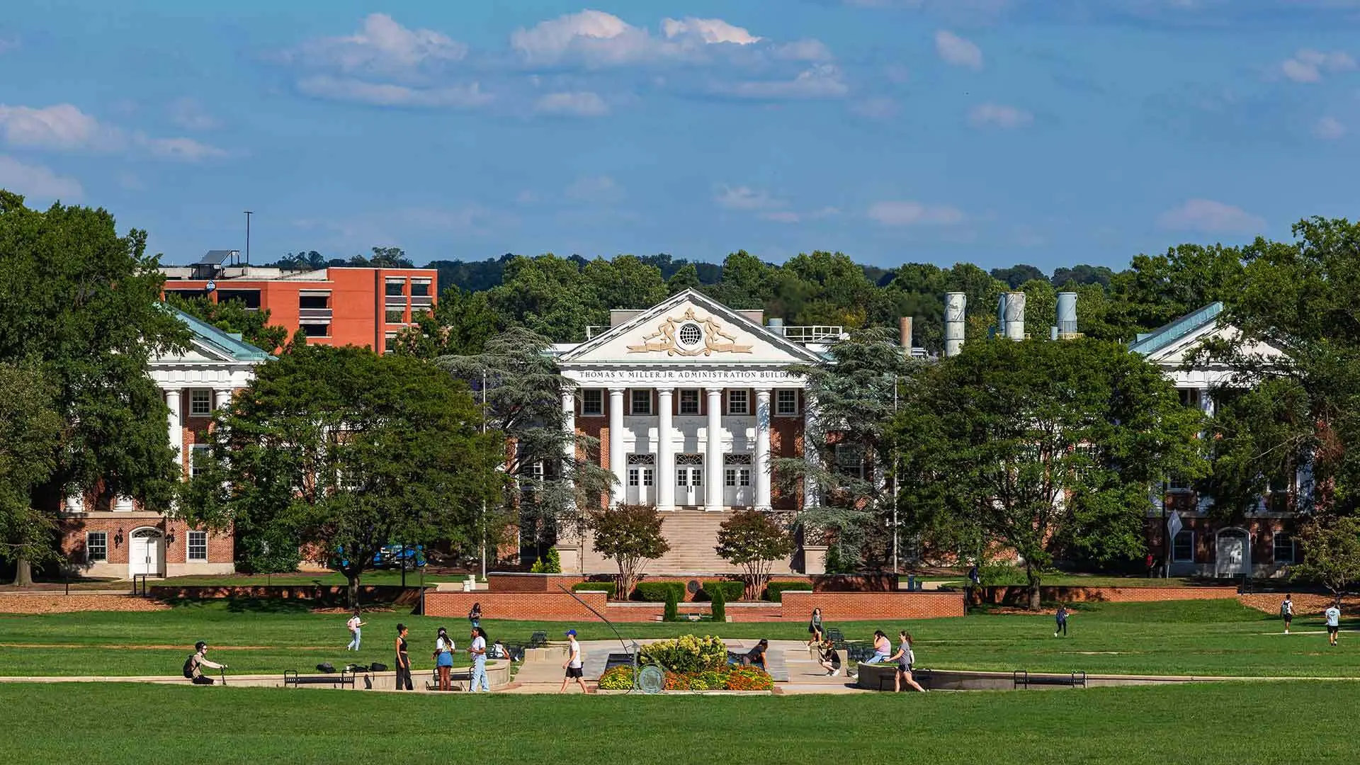 The University of Maryland will update answers to FAQs on the looming federal government shutdown as U.S. agencies release more guidance to the public. Photo of the Thomas V. Miller Administration Building by John T. Consoli