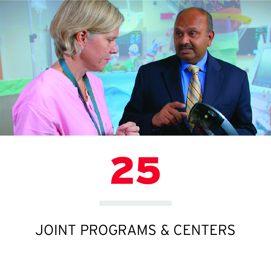 25 Joint Programs and Centers