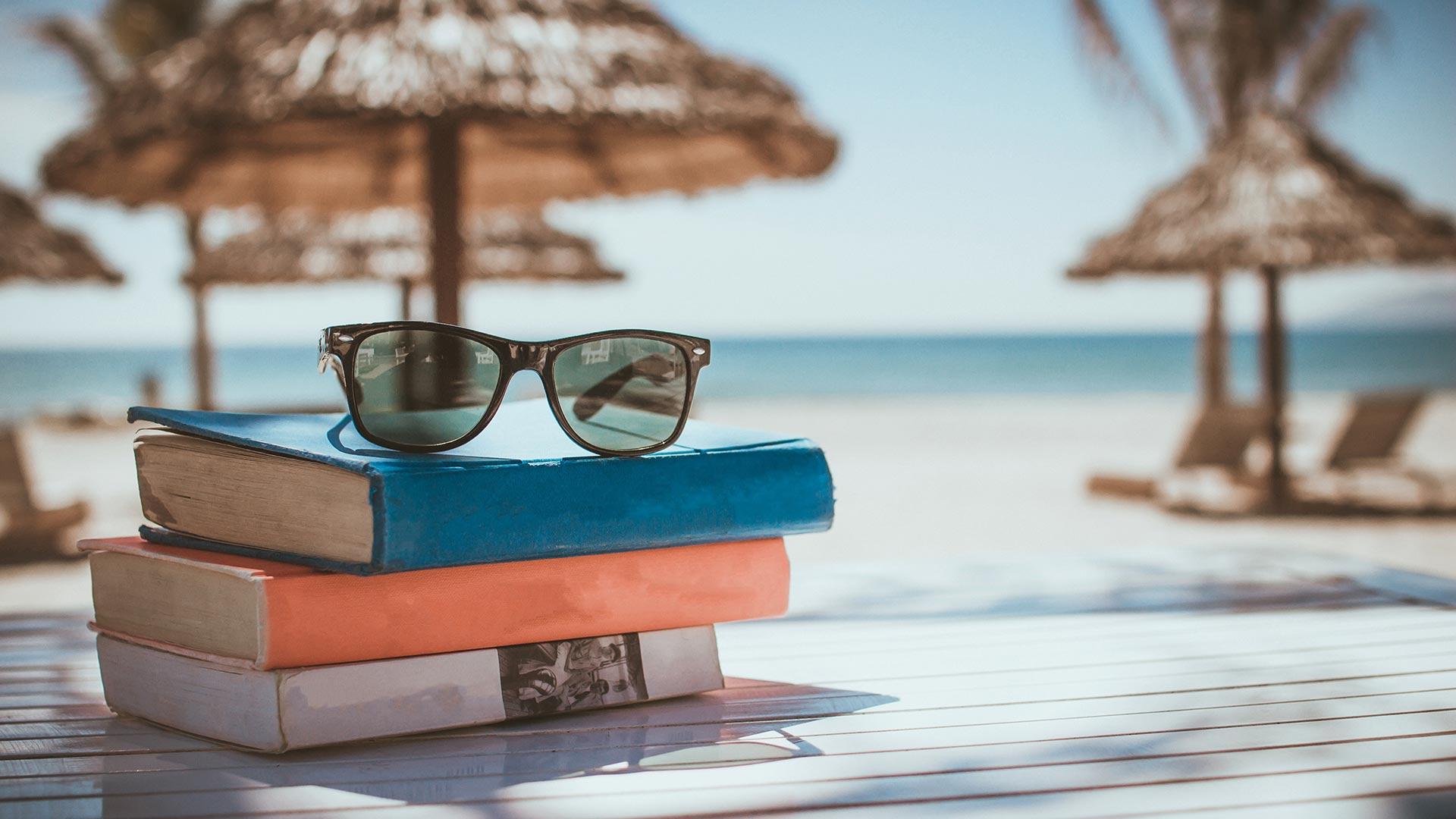 UMD faculty, staff and students offered up their ideas for books to bring on your last-minute beach trip. Photo by Shutterstock.